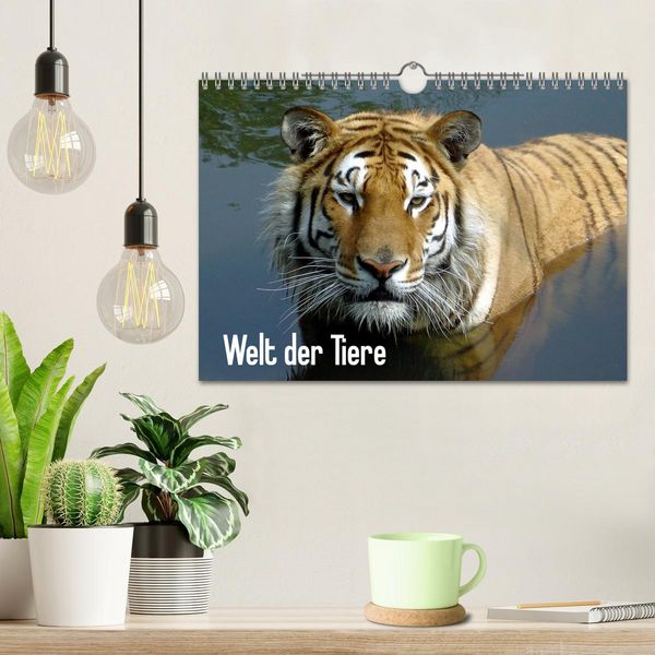 Produktbild: Welt der Tiere (Wandkalender 2026 DIN A4 quer), CALVENDO Monatskalender