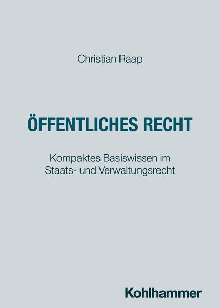 Produktbild: &Ouml;ffentliches Recht
