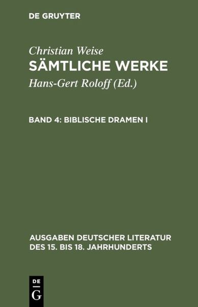Produktbild: Biblische Dramen I