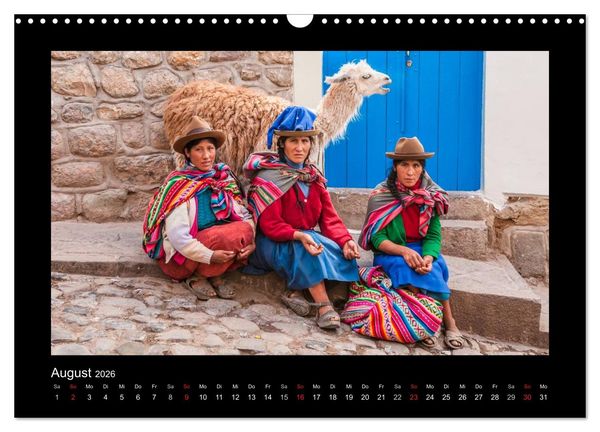 Produktbild: Peru, die Inkas und ihre Ahnen (Wandkalender 2026 DIN A3 quer), CALVENDO Monatskalender