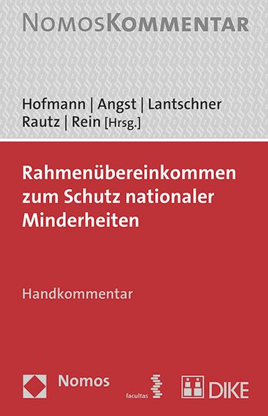 Produktbild: Rahmen&uuml;bereinkommen zum Schutz nationaler Minderheiten