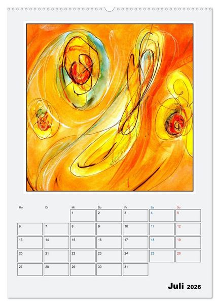 Produktbild: New Art Deco (hochwertiger Premium Wandkalender 2026 DIN A2 hoch), Kunstdruck in Hochglanz