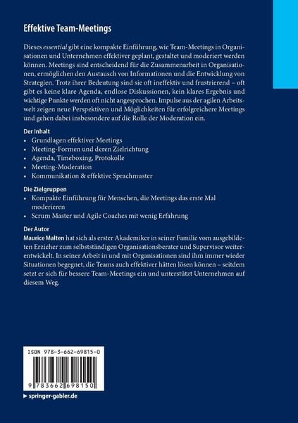 Produktbild: Effektive Team-Meetings