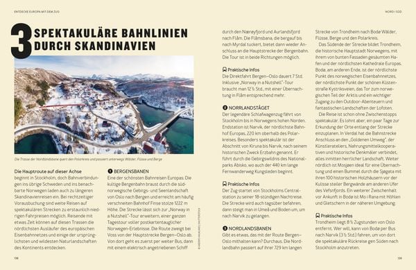 Lonely Planet Bildband Entdecke Europa mit dem Zug