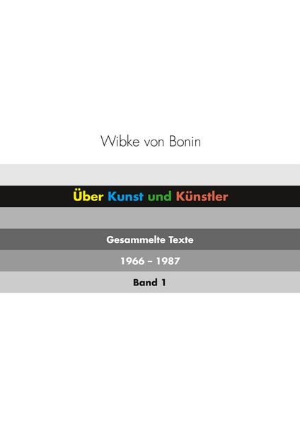 Produktbild: &Uuml;ber Kunst und K&uuml;nstler Band 1