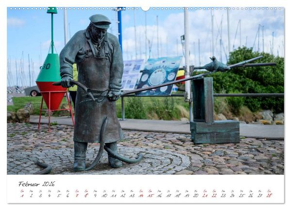 Produktbild: Maasholm - der Fischerort an Schlei und Ostsee (Wandkalender 2026 DIN A2 quer), CALVENDO Monatskalender