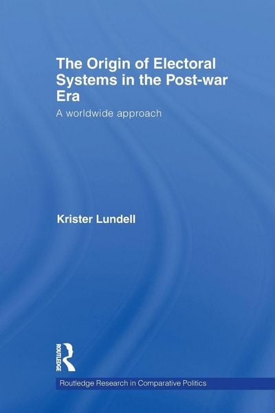 Produktbild: The Origin of Electoral Systems in the Postwar Era