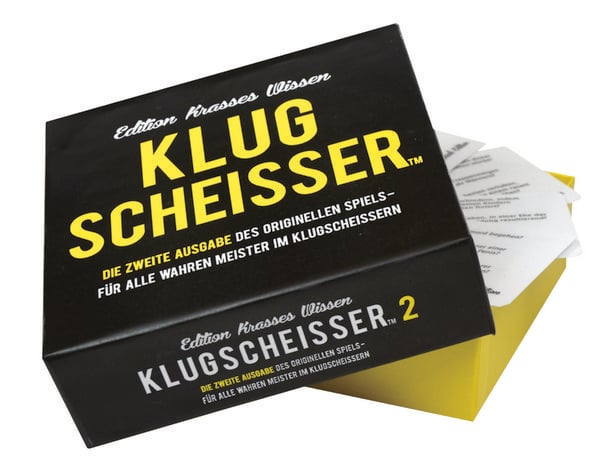 Produktbild: Pegasus - Klugscheisser Black Edition, Kartenspiel