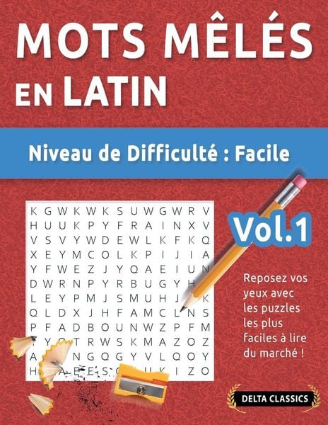 Produktbild: MOTS M&Ecirc;L&Eacute;S EN LATIN - NIVEAU DE DIFFICULT&Eacute;