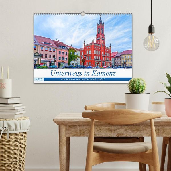 Produktbild: Unterwegs in Kamenz (Wandkalender 2026 DIN A3 quer), CALVENDO Monatskalender