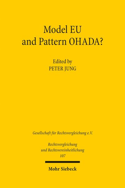Produktbild: Model EU and Pattern OHADA?