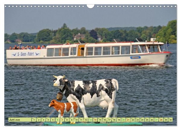 Produktbild: Malente - Das bunte Herz der Holsteinischen Schweiz (Wandkalender 2026 DIN A3 quer), CALVENDO Monatskalender