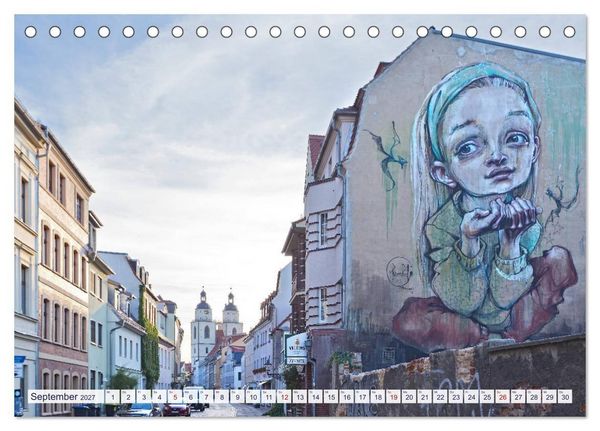 Produktbild: Lutherstadt Wittenberg - Die Wirkst&auml;tte des rebellischen Martin Luther (Tischkalender 2027 DIN A5 quer), CALVENDO Monatskalender