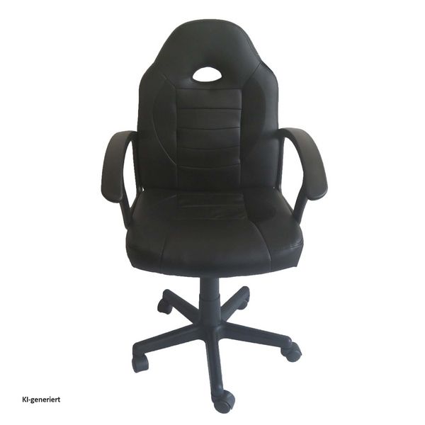 Produktbild: HTI-Living Schreibtischstuhl h&ouml;henverstellbar Daytona Junior Schwarz