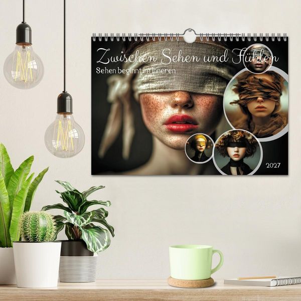 Produktbild: Zwischen Sehen und F&uuml;hlen (Wandkalender 2027 DIN A4 quer), CALVENDO Monatskalender