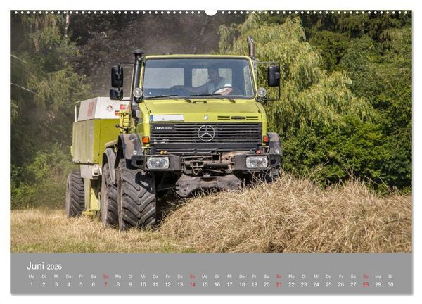 Produktbild: Landtechnik im Einsatz (Wandkalender 2026 DIN A2 quer), CALVENDO Monatskalender