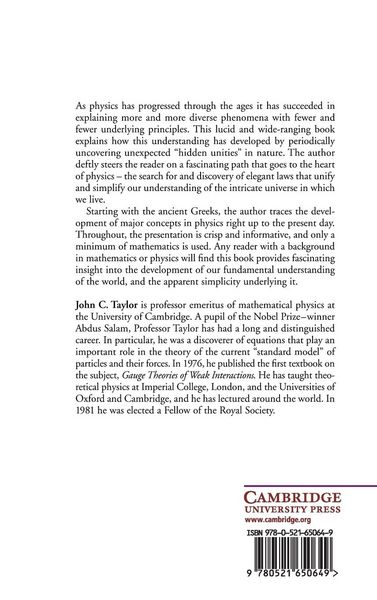 Produktbild: Hidden Unity in Nature's Laws