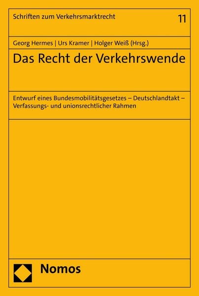 Produktbild: Das Recht der Verkehrswende