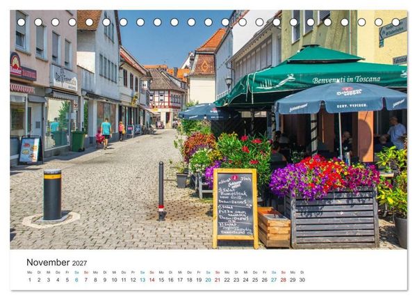 Produktbild: Babenhausen - Sch&ouml;ne Ecken und erstaunliche Besonderheiten (Tischkalender 2027 DIN A5 quer), CALVENDO Monatskalender