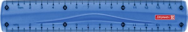 Produktbild: Brunnen Lineal 15cm azur