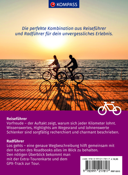 KOMPASS Radreiseführer Weser-Radweg