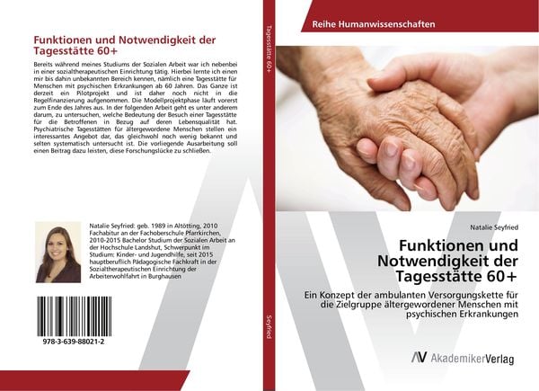 Produktbild: Funktionen und Notwendigkeit der Tagesst&auml;tte 60+