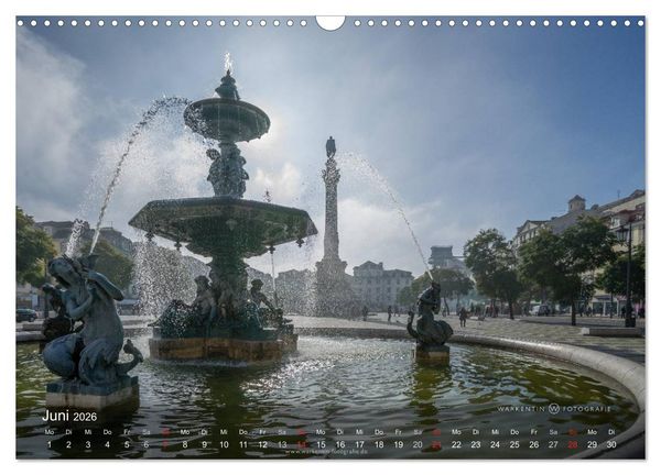 Produktbild: Zauberhaftes Lissabon (Wandkalender 2026 DIN A3 quer), CALVENDO Monatskalender
