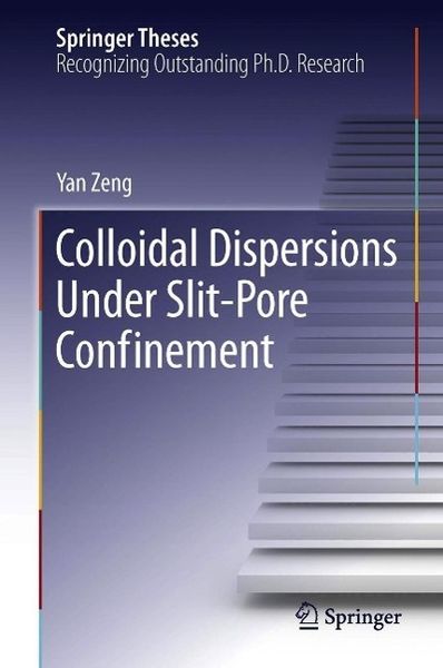 Produktbild: Colloidal Dispersions Under Slit-Pore Confinement
