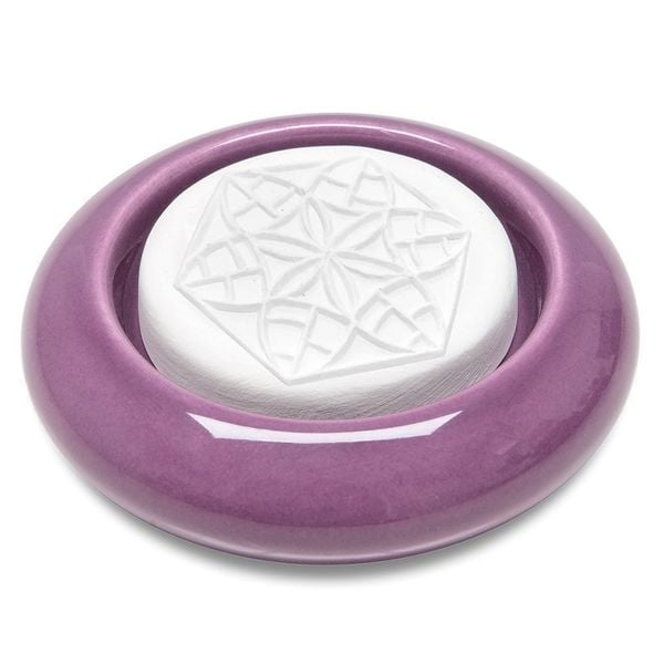 Produktbild: Taoasis Duftstein Bl&uuml;te & Teller lila