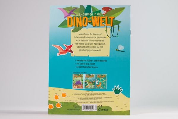 Produktbild: Meine Dino-Welt - R&auml;tselspa&szlig; mit Stickern