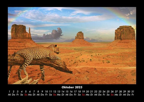 Produktbild: Mit Fantasy durch's Jahr 2025 Fotokalender DIN A3