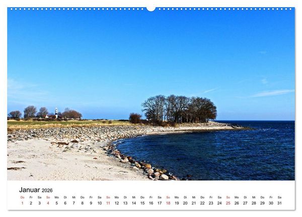 Produktbild: Strande und B&uuml;lk 2026 (hochwertiger Premium Wandkalender 2026 DIN A2 quer), Kunstdruck in Hochglanz