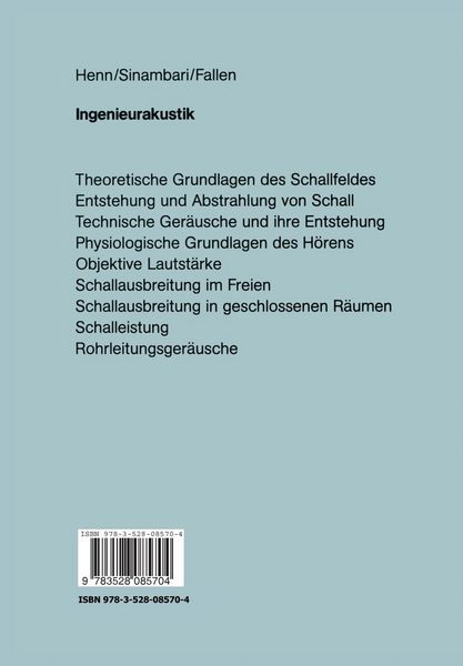 Produktbild: Ingenieurakustik