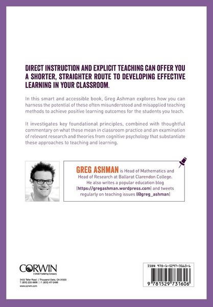 Produktbild: The Power of Explicit Teaching and Direct Instruction