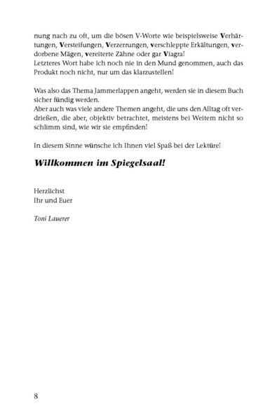 Produktbild: Willkommen im Spiegelsaal