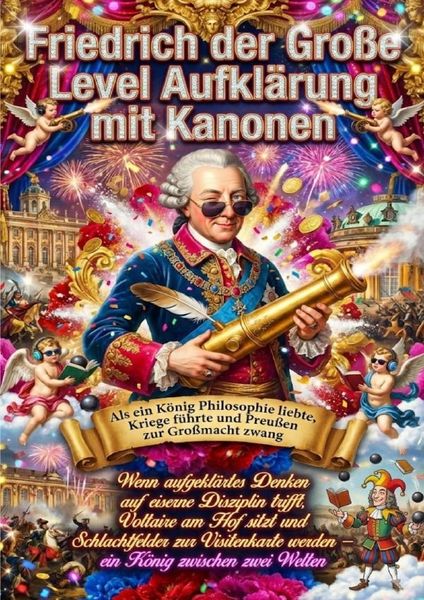 Produktbild: Friedrich der Gro&szlig;e Level Aufkl&auml;rung mit Kanonen: Als ein K&ouml;nig Philosophie liebte, Kriege f&uuml;hrte und Preu&szlig;en zur Gro&szlig;macht zwang