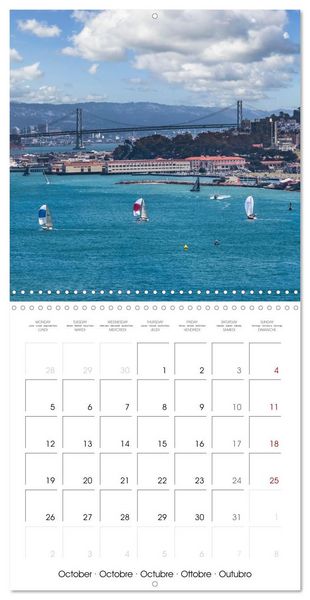 Produktbild: SAN FRANCISCO Highlights (Wall Calendar 2026 12 &times; 12 Inch) CALVENDO 12 Month Wall Calendar