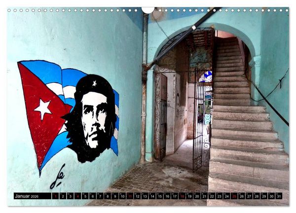 Produktbild: CHE - Ernesto Che Guevara in Kuba (Wandkalender 2026 DIN A3 quer), CALVENDO Monatskalender