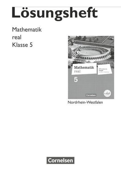 Produktbild: Mathematik real - Differenzierende Ausgabe Nordrhein-Westfalen - 5. Schuljahr
