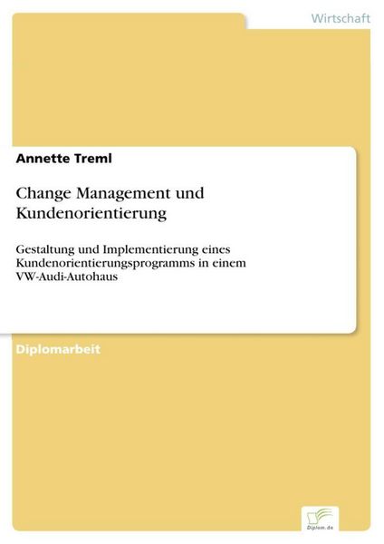 Produktbild: Change Management und Kundenorientierung