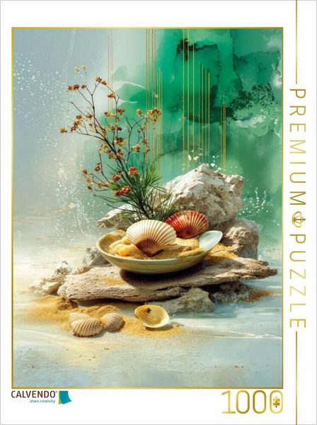 Produktbild: CALVENDO Puzzle Ein Hauch von K&uuml;ste | 1000 Teile Lege-Gr&ouml;&szlig;e 64x48cm Foto-Puzzle f&uuml;r gl&uuml;ckliche Stunden
