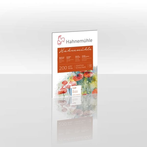 Produktbild: Hahnem&uuml;hle Papier Hahnem&uuml;hle 200, 12 x 17 cm, 200 g/m&sup2;