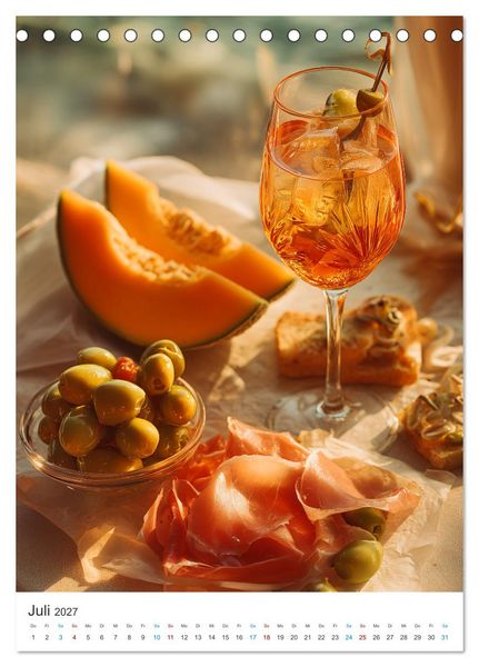 Produktbild: La Dolce Vita (Tischkalender 2027 DIN A5 hoch), CALVENDO Monatskalender