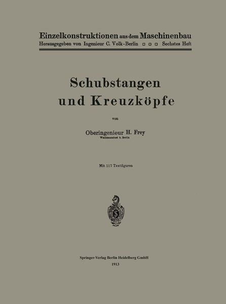 Produktbild: Schubstangen und Kreuzk&ouml;pfe