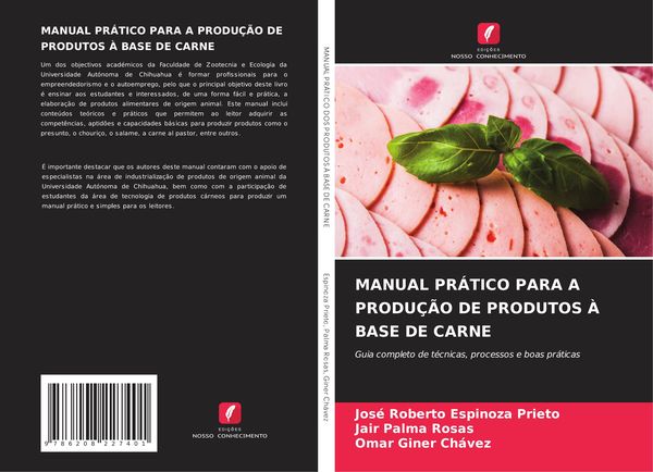 Produktbild: MANUAL PR&Aacute;TICO PARA A PRODU&Ccedil;&Atilde;O DE PRODUTOS &Agrave; BASE DE CARNE
