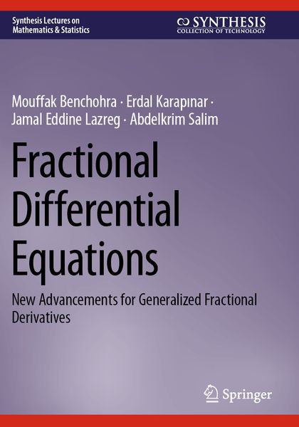 Produktbild: Fractional Differential Equations
