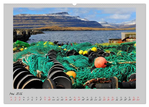 Produktbild: F&auml;r&ouml;er, Shetland, Orkney - Inseln im Nordatlantik (hochwertiger Premium Wandkalender 2026 DIN A2 quer), Kunstdruck in Hochglanz