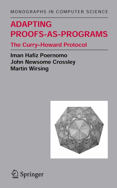 Produktbild: Adapting Proofs-as-Programs