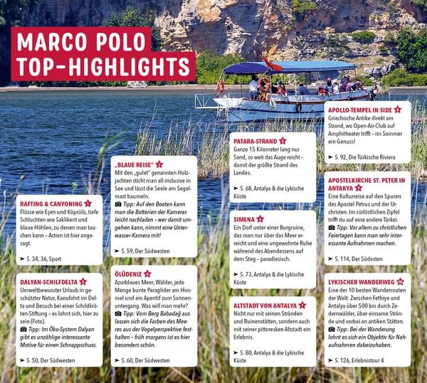 Produktbild: MARCO POLO Reisef&uuml;hrer T&uuml;rkische S&uuml;dk&uuml;ste