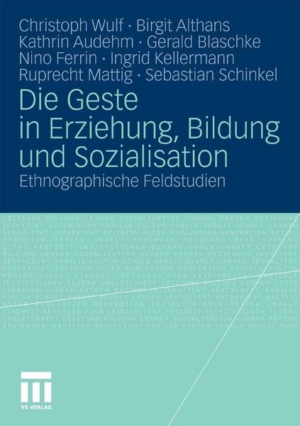 Produktbild: Die Geste in Erziehung, Bildung und Sozialisation